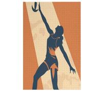 Volley-Ball - Puzzle de madera adulto 1000 P - Challenge Puzzles - Adultos y niños a partir de 12 años (78 x 53 cm)