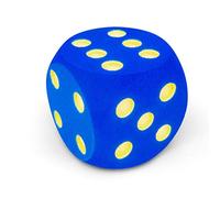 Volley Dado de gomaespuma 16 cm - Azul
