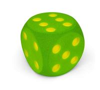 Volley Dado de gomaespuma 16 cm - Verde