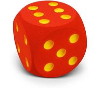 Volley Dados de Espuma de 160 x 160 x 160 mm con Puntos avellanados (Rojo)