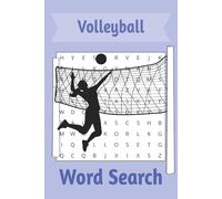 Volleyball Word Search: 50+ Fun Puzzles for Volleyball Players & Fans | 6x9