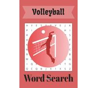 Volleyball Word Search: A Fun Puzzle Book for Volleyball Fans of All Ages
