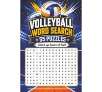 Volleyball Word Search Book: Volleyball Themed Word Search With Easy To Read Text Including Shots, Techniques And Equipment | 6x9 Inches, 110 Pages | ... Gift For Holidays And Special Occasions