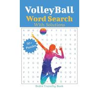 Volleyball Word Search Book: Word Searches with Easy to Read Print about Gameplay, Positions & more | 6x9 inches | 55 Brain Training puzzles for Kids, Seniors, Teens