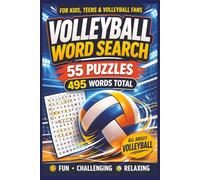 Volleyball Word Search Puzzle Book