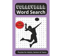 Volleyball Word Search Puzzle Book: Volleyball Word Searches with Easy to Read Print about Volleyball, Sports, Club, and More, 6x9 inches, 110 pages, ... Travel, Club, Tournaments and Free Time