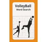 VolleyBall word search puzzle book: Word Search with Easy to Read Print about Volleyballs, Volleyball lover, Volleyball net and More | 6x9 inches, 110 ... Gift for Vacations, Holidays and Free Times