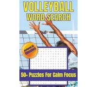 Volleyball Word Search Puzzle Book: Word Searches with Easy to Read Print about Volleyball, Beach Volleyball, Teamwork and More | 6x9 inches, 110 ... … Gift for Vacations, Holidays and Free Times