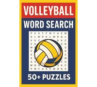 Volleyball Word Search Puzzle Book: Word Searches with Easy to Read Print about Volleyball, Beach Volleyball, Volleyball Skills & More | 6x9 Inches, ... | Gift for Vacations, Holidays and Free Times