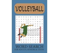Volleyball Word Search Puzzle Book: Word Searches with Easy-to-Read Print about Volleyball - Players, Teams, Matches, and More! | 6x9 inches, 110 ... Lovers, Travel, Holidays, and Relaxation!