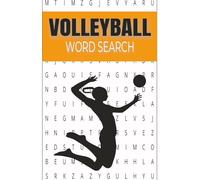 Volleyball Word Search Puzzle Book: Word Searches with Easy to read Print about Volleyballs Fans, Teams, Players and More 6x9 inches, 110 pages, ... for Vacations, Holidays and Free Times