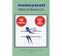 Volleyball Word Search: Word Searches about Volleyball, Team Sports, Strategies | 6 x 9 inches, 100 pages | 50 ... Gift for Vacations, Holidays and Free Times
