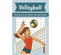 Volleyball Word Search: Word searches with easy to read Print about Sport, athletic, competition, and more| 110 pages | 50+ puzzles| activity books…gift for, holidays, vacation and free time