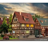 Vollmer H0 43730 - Granja Con Puerta de Granja,L 12 X An. 9 X H 14,5 CM Producto