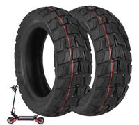 VOLOHAS 10 x 3/255 Offroad-Tubeless Neumáticos Reemplazo para Kugoo M4/M4 Pro/Kaabo Wolf Warrior/Kaabo Mantis 10/Dualtron Zero 10X Scooter Eléctrico (2'