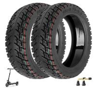 VOLOHAS 10x2,7-6,5 Off-Road Neumáticos de repuesto para Smartgyro Speedway/Rockway/Speedway 5/Dualtron 3/Kugoo G-Booster/KuKirin G3/KuKirin G2 Master, ruedas de repuesto autoreparables (2 unidades)