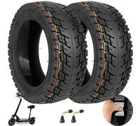 VOLOHAS 10x3/255x80 Offroad Neumáticos sin Tubo para Kugoo M4/M4 pro/Kaabo Wolf Warrior/Kaabo Mantis 10/Dualtron Zero 10X Scooter Eléctrico 80/65-6 10'' Ruedas de Repuesto Autoreparables (2 PCS)