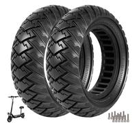 VOLOHAS 10x3 Rueda Maciza, 255x80(80/65-6) Neumáticos Sólidos para Joyor y8-s/Joyor s5/Joyor S10-S/iENYRID M4 PRO/Kukirin G3 Pro/Kukirin G2 max Patinete Electrico, Neumáticos Repuesto Scooter