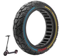 VOLOHAS 60/70-7 - Neumáticos sólidos de goma de 10 pulgadas, neumáticos de repuesto para Xiaomi 4/4 Pro(gen1)/4 Pro Max/4 Lite (gen2) Scooter eléctrico neumático completo antideslizante a prueba de