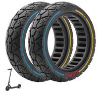 VOLOHAS 60/70-7 - Neumáticos sólidos de goma de 10 pulgadas, neumáticos de repuesto para Xiaomi 4/4 Pro(gen1)/4 Pro Max/4 Lite (gen2) Scooter eléctrico neumático completo antideslizante a prueba de
