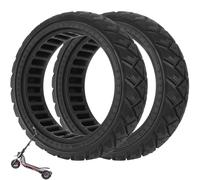 VOLOHAS 70/60-7,5 Neumático completo para Segway Ninebot ZT3, ZT3 Pro y G3 Patinetes eléctricos, Neumáticos de repuesto. Neumáticos completos antideslizantes, resistentes al agua (negro, lote de 2)
