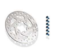 VOLOHAS Disco de Freno de Acero Inoxidable con 6 Agujeros 120 mm para Kukirin G2 Pro/NIU KQi3/KQi3 MAX/KQi3 PRO/Segway Ninebot F3/G3/ZT3/ZT3 Pro scooters eléctricos Pastillas de Freno Accesorios