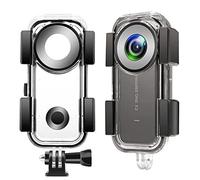 VOLOHAS Funda Impermeable para Insta360 One X2, Carcasa de Buceo, Carcasa subacuática, Funda Protectora para cámara panorámica de 360 Grados One X2