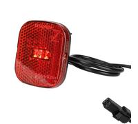 VOLOHAS Luz trasera para scooter eléctrico Segway Ninebot Max G3/F3/ZT3 Pro, luz de freno de emergencia, luz trasera, luz de freno, luz de advertencia, guardabarros trasero, luz trasera para scooter