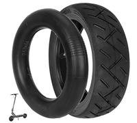 VOLOHAS Neumático sin cámara de 250 x 64 pulgadas, neumático sin cámara de 10 pulgadas con tubo de doble grosor para Xiaomi 4 Ultra, scooter eléctrico Navee S65/S65C, neumáticos de carretera