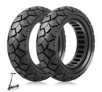 VOLOHAS Neumático sólido 10x3 80/65-6 para Kugoo M4/M4 Pro/Kukirin G2 Max, Joyor Y8-S, Nanrobot D6+, Kaabo Mantis Patinete eléctrico Neumático de 10 pulgadas 255x80 Neumático de repuesto de alta