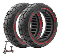 VOLOHAS Neumáticos de goma maciza de 10 x 3 - 10 pulgadas, 255 x 80, 80/65-6.5 neumáticos de repuesto para scooter eléctrico. El ancho de la ranura es de 53.5 mm, adecuado para ruedas con un ancho de