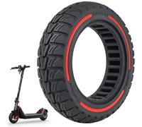 VOLOHAS Neumáticos de goma sólida de 9,5 x 2,5 - 6,1 pulgadas para Niu KQi3 Sport/Pro/Max patinete eléctrico, delantero o trasero, neumáticos de repuesto, neumáticos de goma sólida, tipo nido