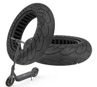 VOLOHAS Neumáticos sólidos de goma 60/70-6,5, 10 x 2,5 pulgadas, neumáticos sólidos para Segway Ninebot Max G30/Max G30D/Max G30 D2/Scotex H20 Scooter eléctrico de 10 pulgadas delantero o trasero