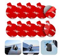 volport 10 unidades de 25 mm/1 pulgada 3M VHB almohadillas adhesivas redondas de doble cara resistentes al calor extra fuertes para salpicadero de coche magnético soporte para coche Garmin Mini Dash