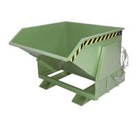 Volquete, altura estándar, sin tren de rodadura eurokraft pro, capacidad 1,0 m³