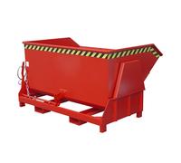 Volquete, altura estándar, sin tren de rodadura eurokraft pro, capacidad 1,5 m³