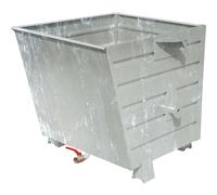 Volquete apilable para virutas BSS con inserto de tamiz de chapa eurokraft pro, capacidad 0,55 m³