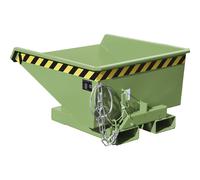 Volquete con mecanismo desenrollador de vuelco eurokraft pro, capacidad 0,225 m³, L x A x H 960 x 925 x 540 mm