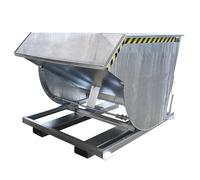 Volquete, modelo estrecho eurokraft pro, capacidad 1,5 m³, carga máx. 3000 kg