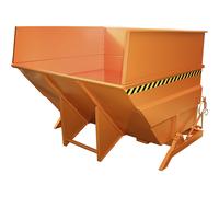 Volquete XXL con auxiliar de enderezamiento eurokraft pro, capacidad 5 m³, con marco superponible