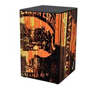 VOLT Jamaica Rom - Cajón de percusión (incluye libro de aprendizaje, cajón, caja básica, CD y almohadilla de seat), adecuado a partir de 10 años