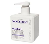Voltage cosmetics champú cabellos blancos y grisis, 250 ml