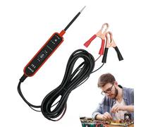 Voltage Tester Pen, 6v-24v Circuit Tester, 21x4x3cm Automotive Voltage Detecting Device, Overload Protection Detection Tool, Test Conductivity, Car Electrical Diagnostic Probe