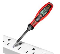 Voltage Tester Pen, Contactless Circuit Detector, 2-in-1 High Precision Electric Tester Screwdriver, Battery Operated Tool for Home, Industrial, Car, and Electrician Use