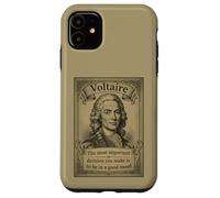 Voltaire Philosopher Positive Psicología Cita Motivacional Carcasa para iPhone 11