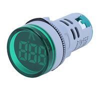 Voltaje Digital, AD16-22FSV Indicador Roun AC 60V~500V E Indicadores Ic Medidor 60~500V ACMonitor 20Hz~75Hz Botones Blancos y (GREEN)