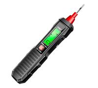 Voltaje Tester, Contactless Circuit Checker Pen, Digital Display Detection Tool, 12 - 300 V AC Range, Auto Power-Off Feature, Compact Black, Ideal para Automotive, Home, and Appliance
