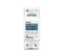 Voltaje y corriente de 100 A, 220 V, 230, 50 Hz, 60, DDS238-2 ZN/S, monofásico, contador kWh por hora con riel DIN RS485