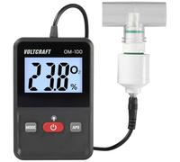 VOLTCRAFT Medidor de oxígeno OM-100 0-100% oxímetro calibrado de fábrica (sin certificado)