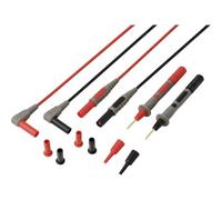 VOLTCRAFT MSL-820 - Cable de prueba (PVC, contactos dorados, 1,2 m, 1 par)